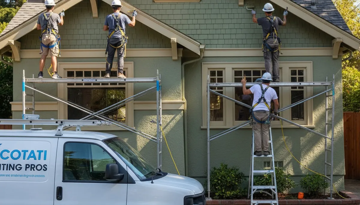 Santa Rosa, CA painting contractor serving residential and commercial painting services