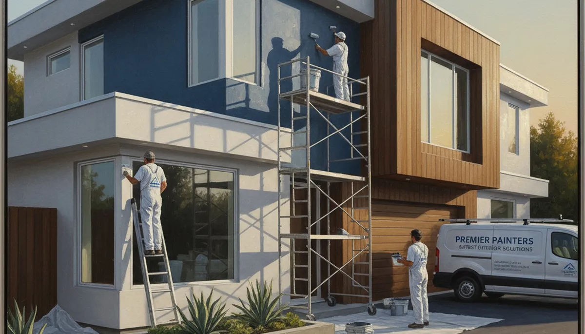 Exterior house painting in Santa Rosa, CA by Santa Rosa Paint Pros