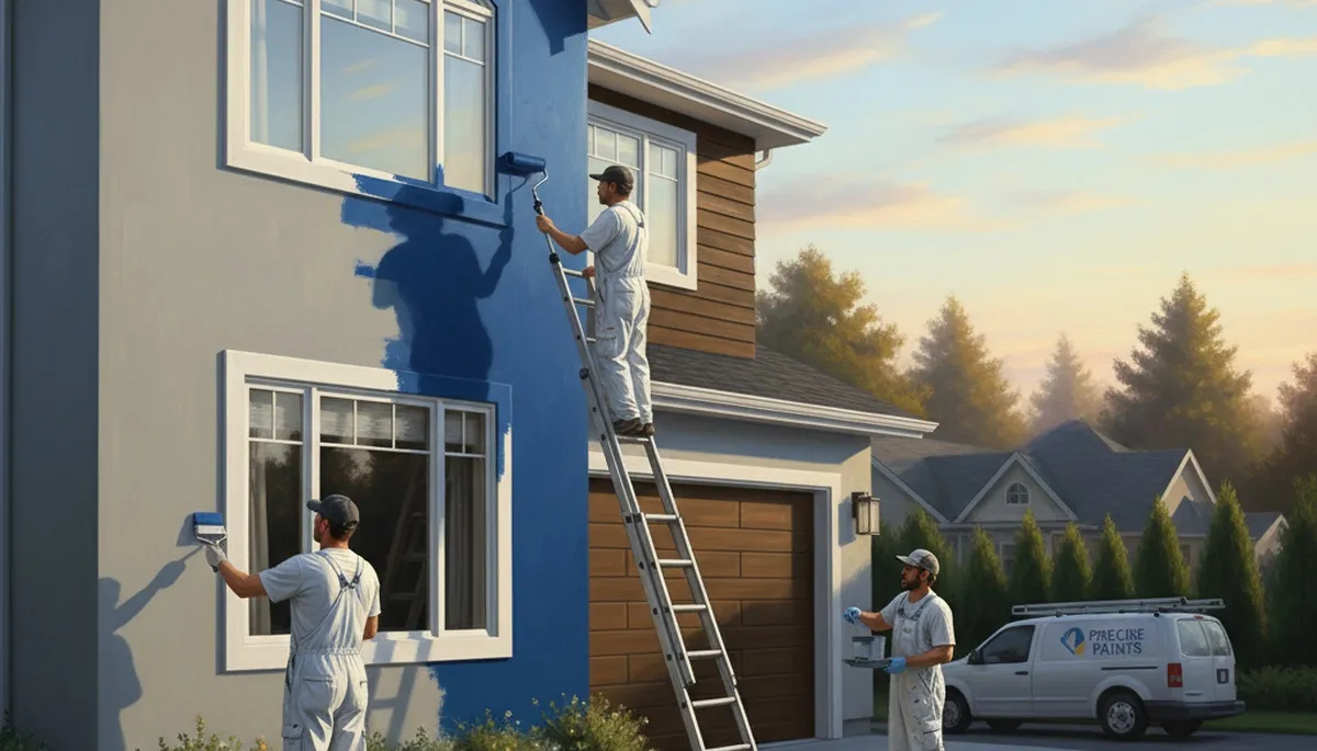 Santa Rosa, CA house painting service for durable exterior and interior coatings